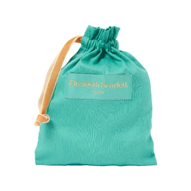 Elizabeth Scarlett Exclusive Peacock Eye Mask, Turquoise