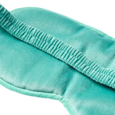 Elizabeth Scarlett Exclusive Peacock Eye Mask, Turquoise