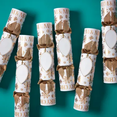 White Christmas Crackers