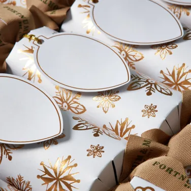 White Christmas Crackers