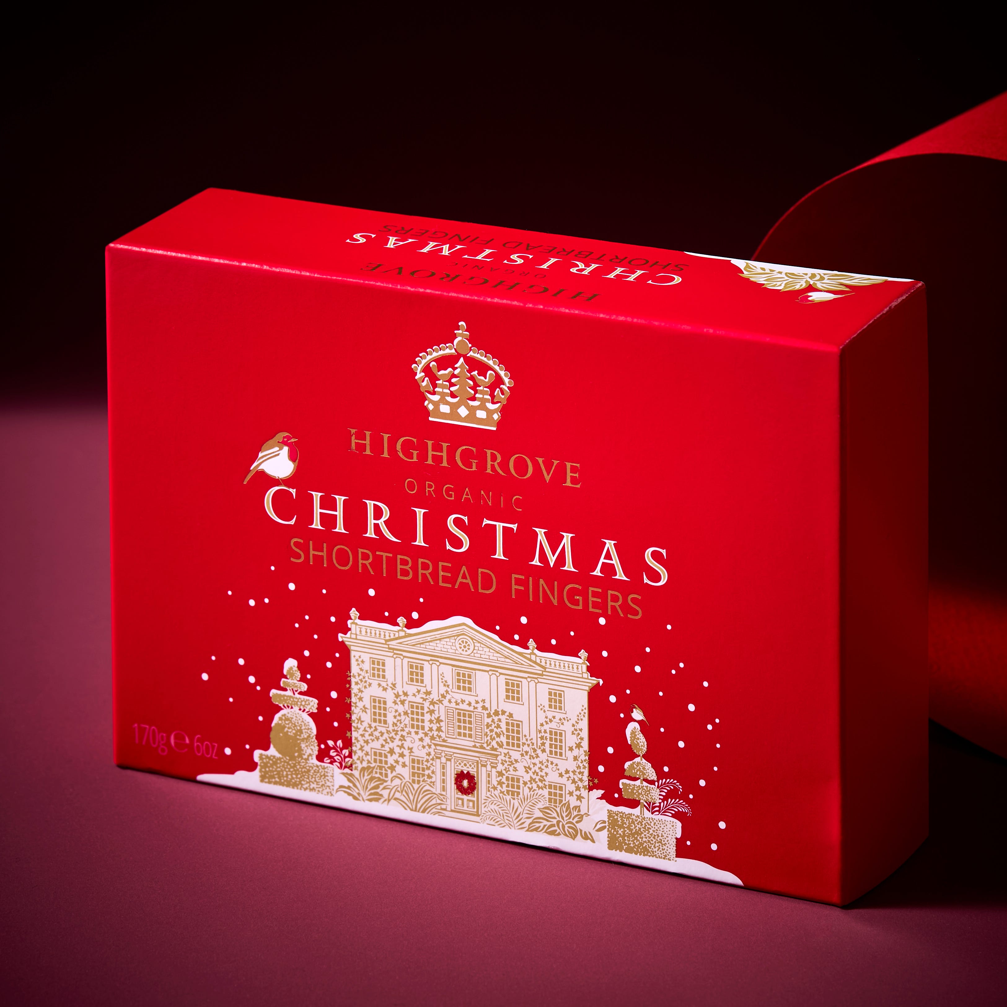 Highgrove Organic Christmas Shortbread Fingers, 170g product image