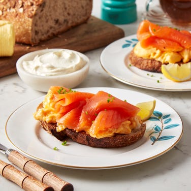 The Smoked Salmon Breakfast Box