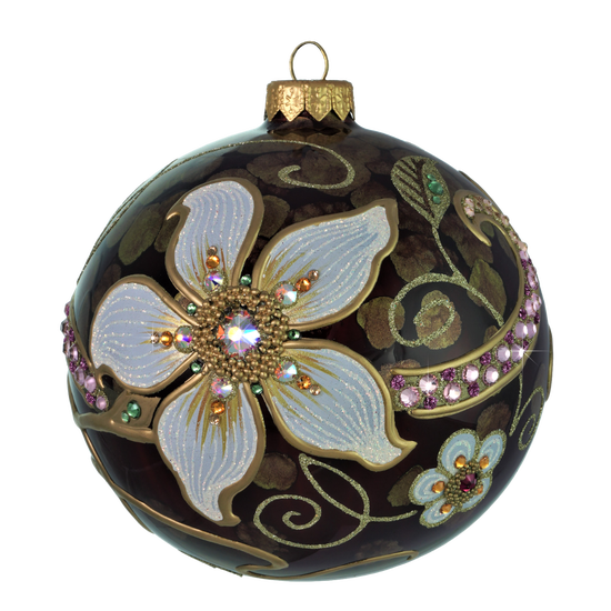 Glitterlab Floral Symphony Bauble product image