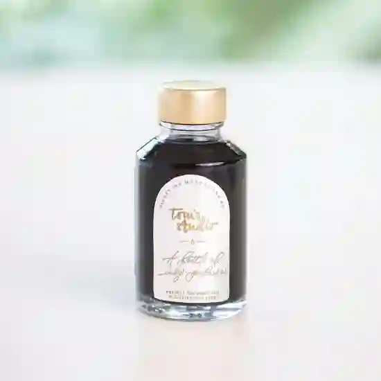 Tom's Studio Fountain Pen Ink, Deep Black product image