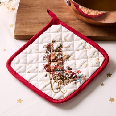 Williams Sonoma ‘Twas Mitt & Potholder Set