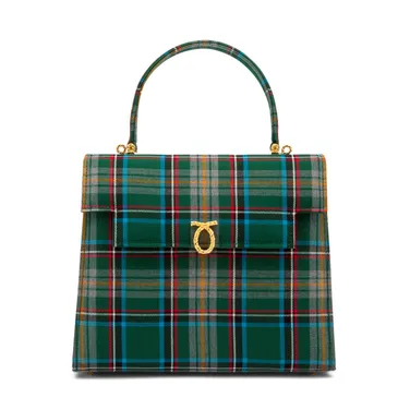 Launer Traviata Kinloch Anderson Tartan Exterior Handbag