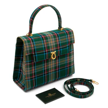 Launer Traviata Kinloch Anderson Tartan Exterior Handbag