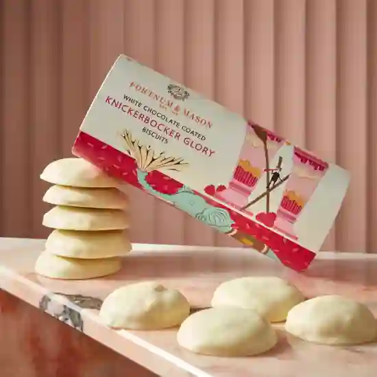 Knickerbocker Glory White Chocolate Coated Biscuits, 165g product image