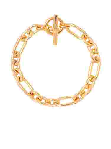 Tilly Sveaas Small Gold Watch Chain Bracelet
