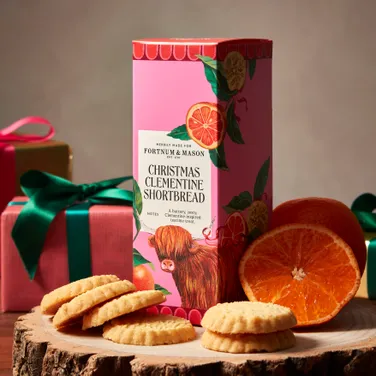 Christmas Clementine Shortbread, 125g