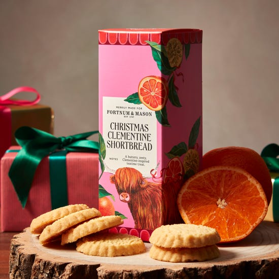 Christmas Clementine Shortbread, 125g product image