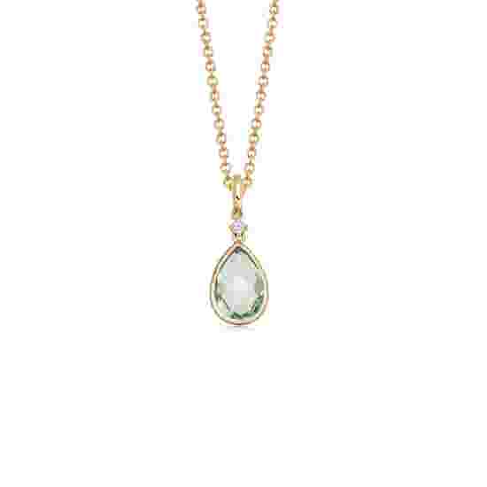 Kiki McDonough Kiki Classics Yellow Gold Green Amethyst & Diamond Pendant product image