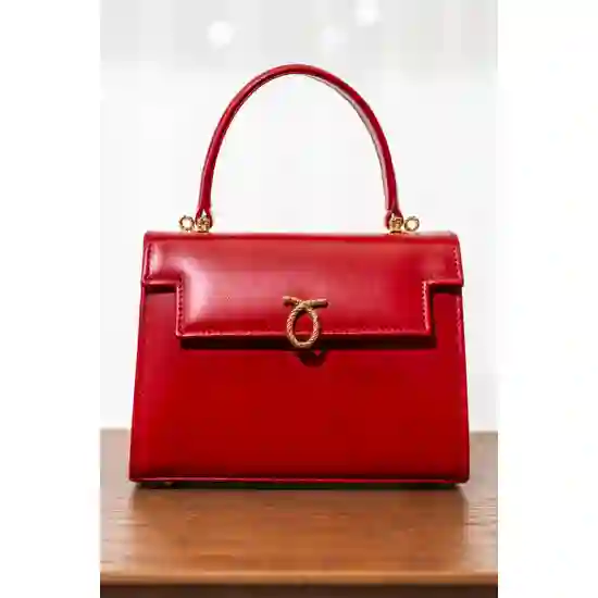 Launer Judi Handbag, Scarlet Red product image
