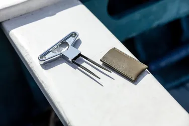 L'Atelier Du Vin Bilame Nomad Corkscrew in Grey Leather Case