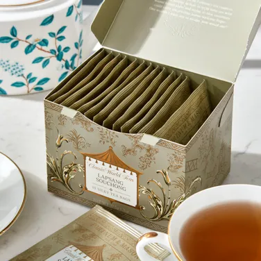 Lapsang Souchong, 15 Leaf Silky Tea Bags, 37.5g