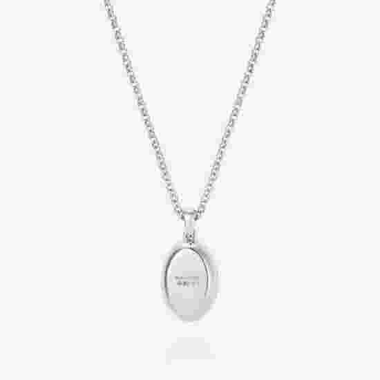 886 by The Royal Mint Oval Locket Necklace, Silver product image