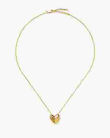 Missoma Puffy Heart Pendant Necklace