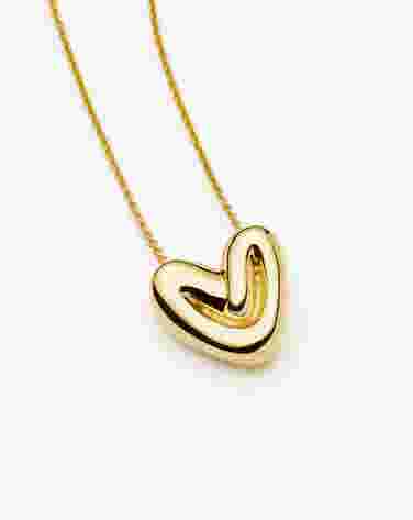 Missoma Puffy Heart Pendant Necklace