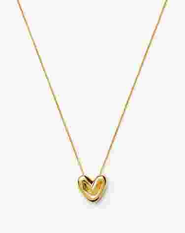 Missoma Puffy Heart Pendant Necklace