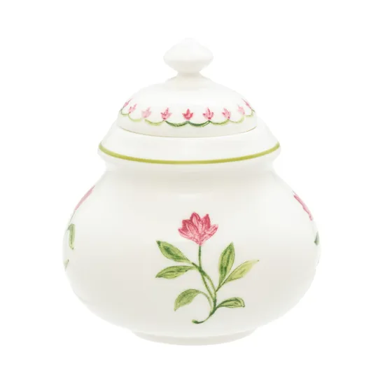 Halcyon Days Marguerite Pink Sugar Bowl product image