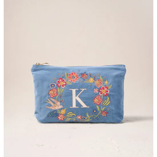 Elizabeth Scarlett Exclusive Alphabet Blue Everyday Pouch, K product image