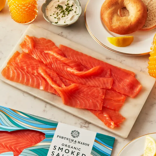 Organic Smoked Salmon Long Slice, 200g product image