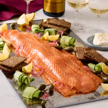 Organic Smoked Salmon Long Slice, 1kg