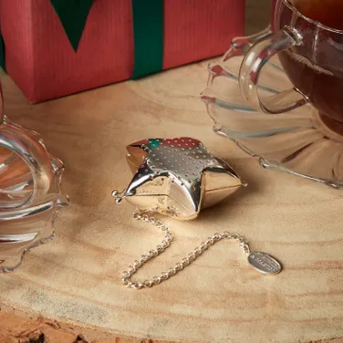 Fortnum's Silver Plated Star Tea Infuser