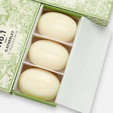 C.Atherley No. 1 Geranium Soap Trio, 3 x 100g