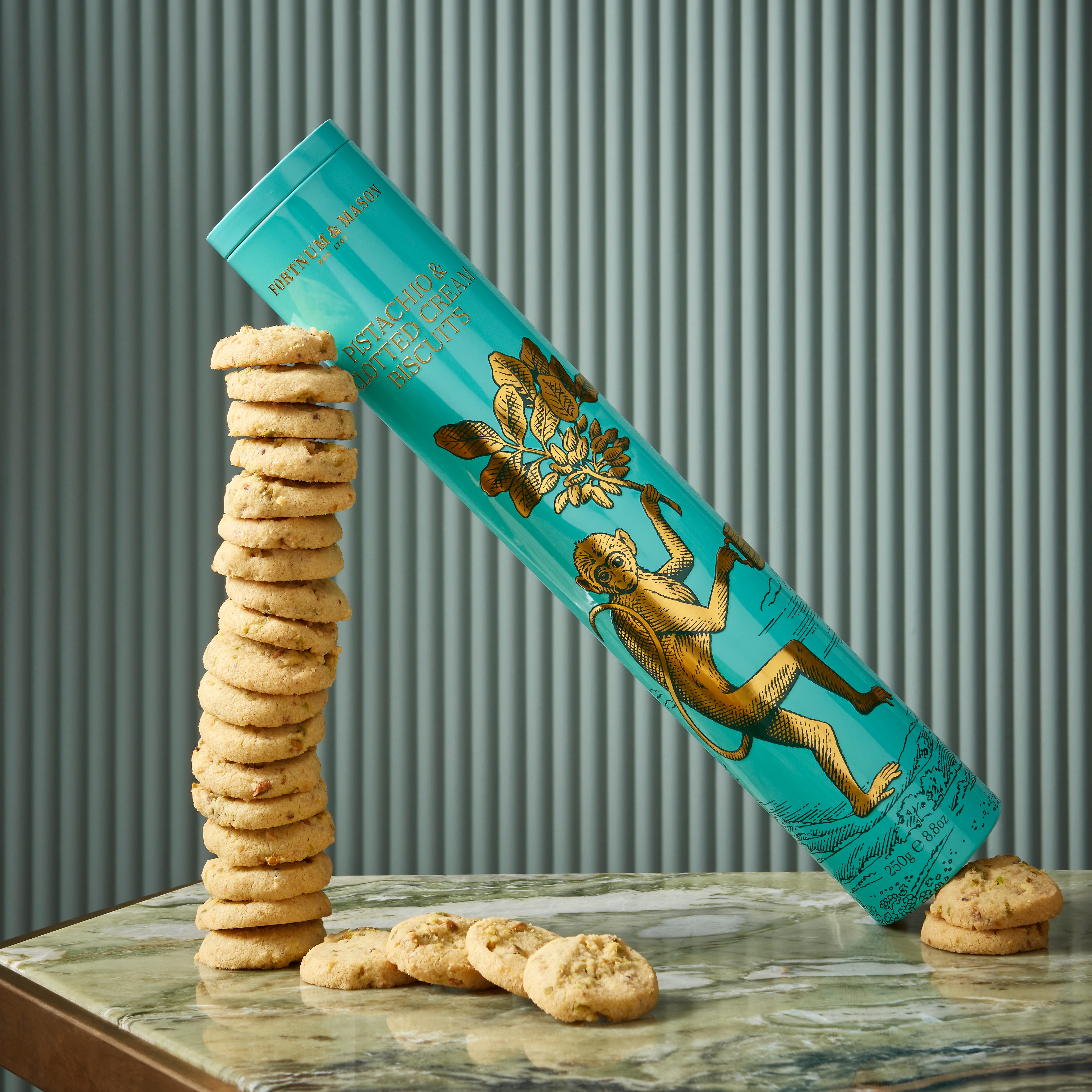 Pistachio & Clotted Cream Biscuits, 250g product image