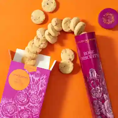 Rose Biscuit Tin Top-up, 250g