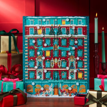Piccadilly Wooden House Filled Advent Calendar