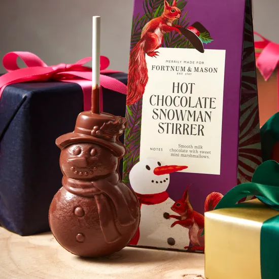 Milk Hot Chocolate Snowman Stirrer, 50g product image