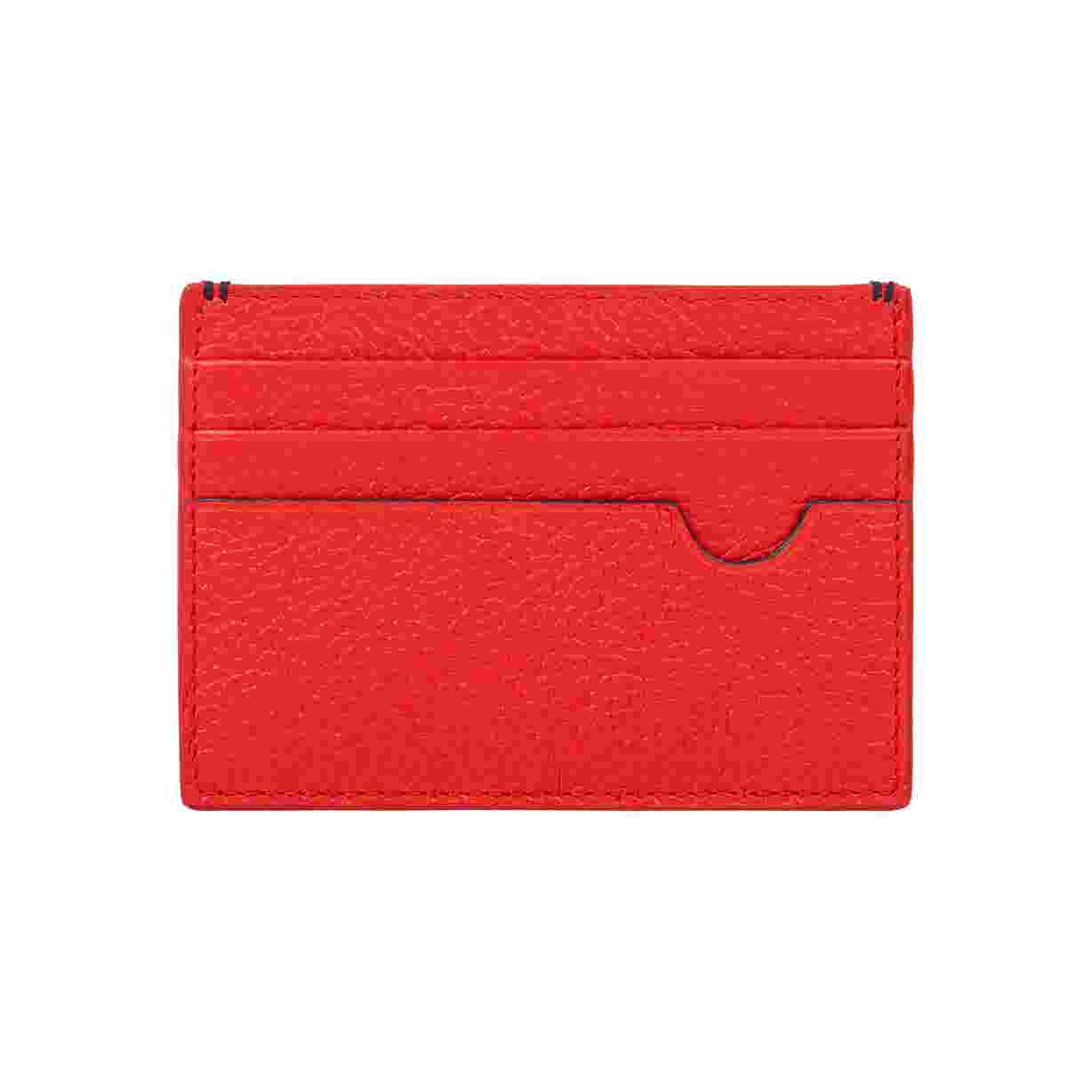 Fortnum's Flat Credit Card Holder, Red