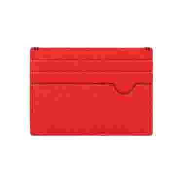 Fortnum's Flat Credit Card Holder, Red