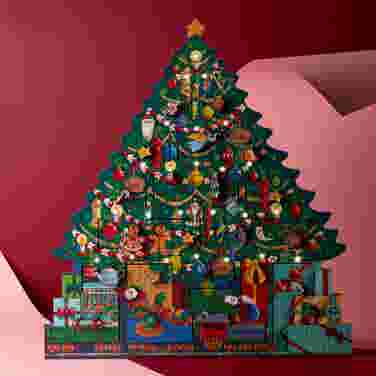 Light Up Christmas Tree Advent Calendar