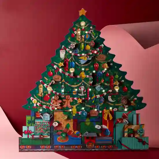 Light Up Christmas Tree Advent Calendar product image