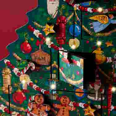 Light Up Christmas Tree Advent Calendar