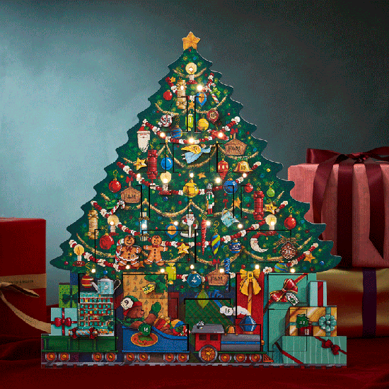 Light Up Christmas Tree Advent Calendar product image