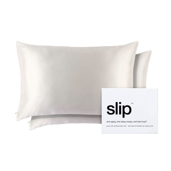 Slip® Queen Silk Pillowcase Duo, White product image