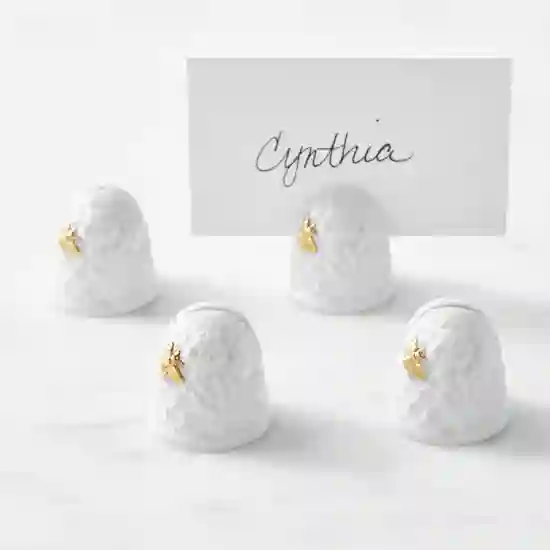 Williams Sonoma Honeycomb Bee Place Card Holder, Set of 4 product image