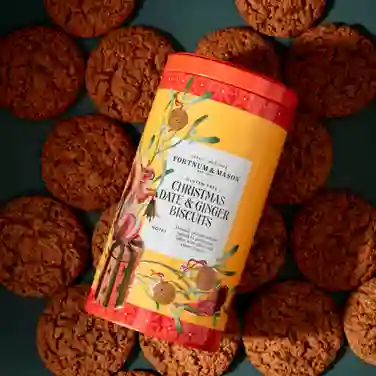 Piccadilly Christmas Date & Ginger Gluten-Free & Vegan Biscuits
