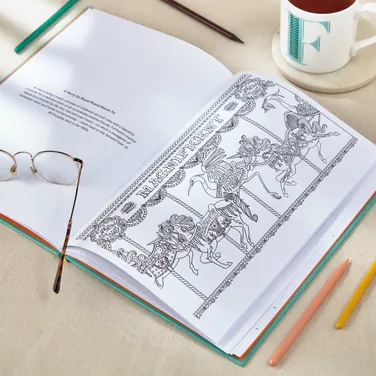 Colour in Fortnum & Mason, Colouring Book