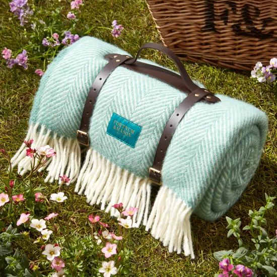 Tweedmill Polo Picnic Blanket, Green product image