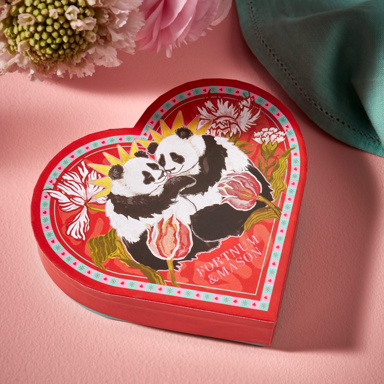 Heart Truffle Selection Box, Vegan, 90g