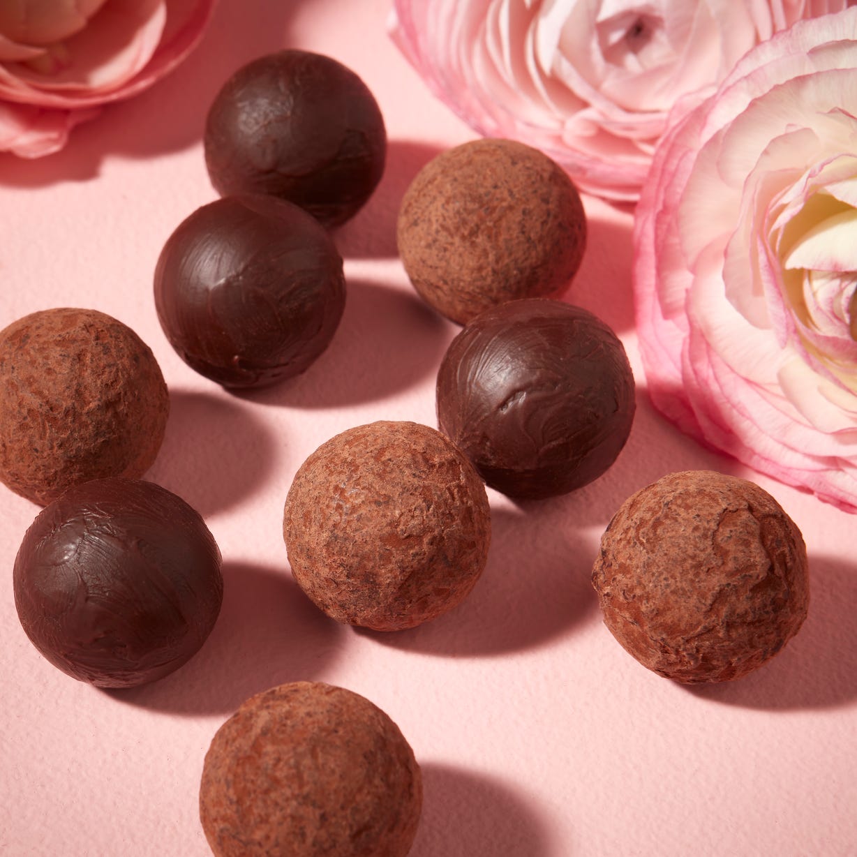 Heart Truffle Selection Box, Vegan, 90g