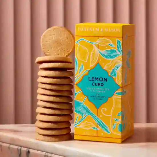 House Lemon Curd Biscuits Tin Top-Up, 200g product image