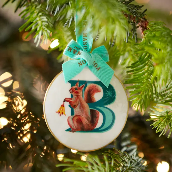 Fortnum's Animal Enamel Alphabet Decoration, B product image