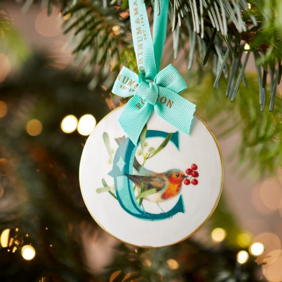 Fortnum's Animal Enamel Alphabet Decoration, C product image