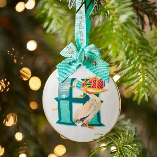 Fortnum's Animal Enamel Alphabet Decoration, H product image
